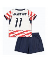 Spojené státy Brenden Aaronson #11 Domácí dres pro děti MS 2026 Krátký Rukáv (+ trenýrky)